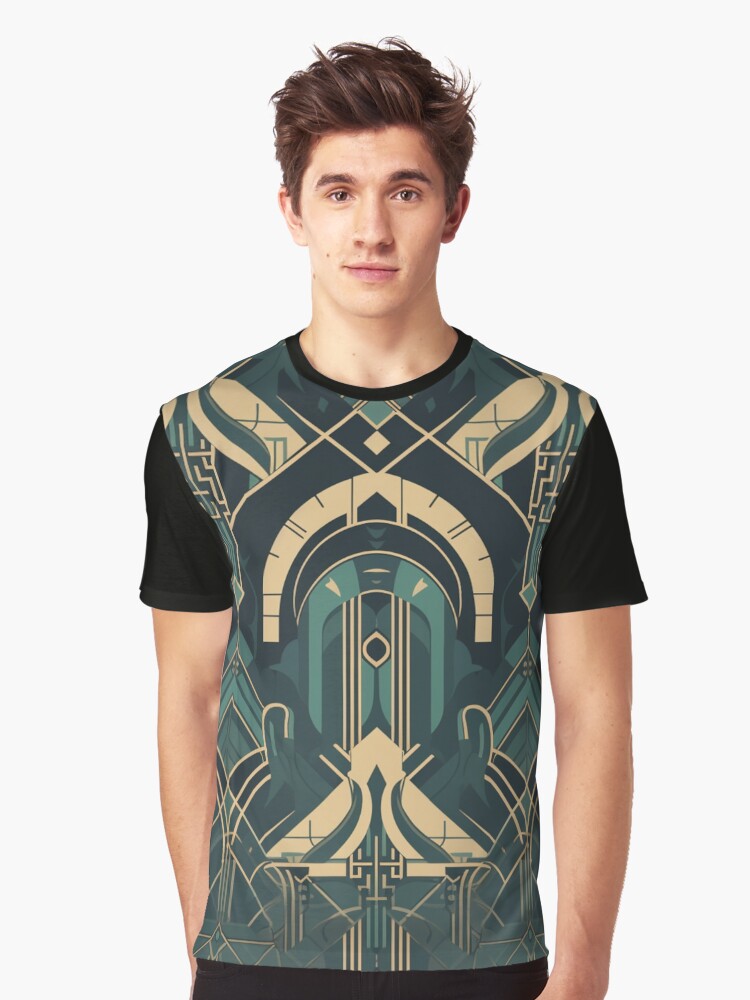 Art Deco Pattern One Graphic T-Shirt
