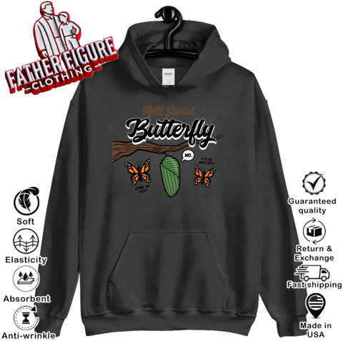 Anti Social Butterfly Hoodie
