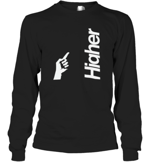 Asymmetric Call Higher Long Sleeve T Shirt