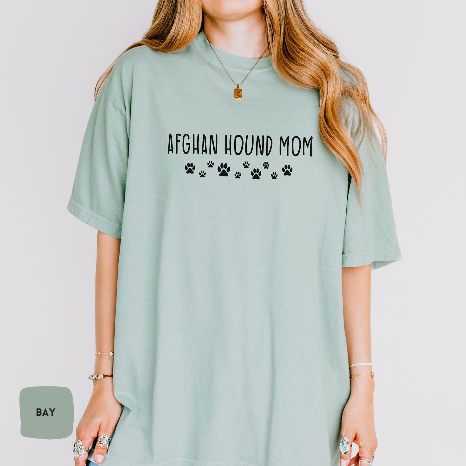 Afghan Hound Mom Shirt | Custom Dog Name Shirt, Comfort ColorsÂ®  Dog Mom Shirt, Dog Mom T-shirt, Afghan Hound gifts, Dog Mom Sweatshirt