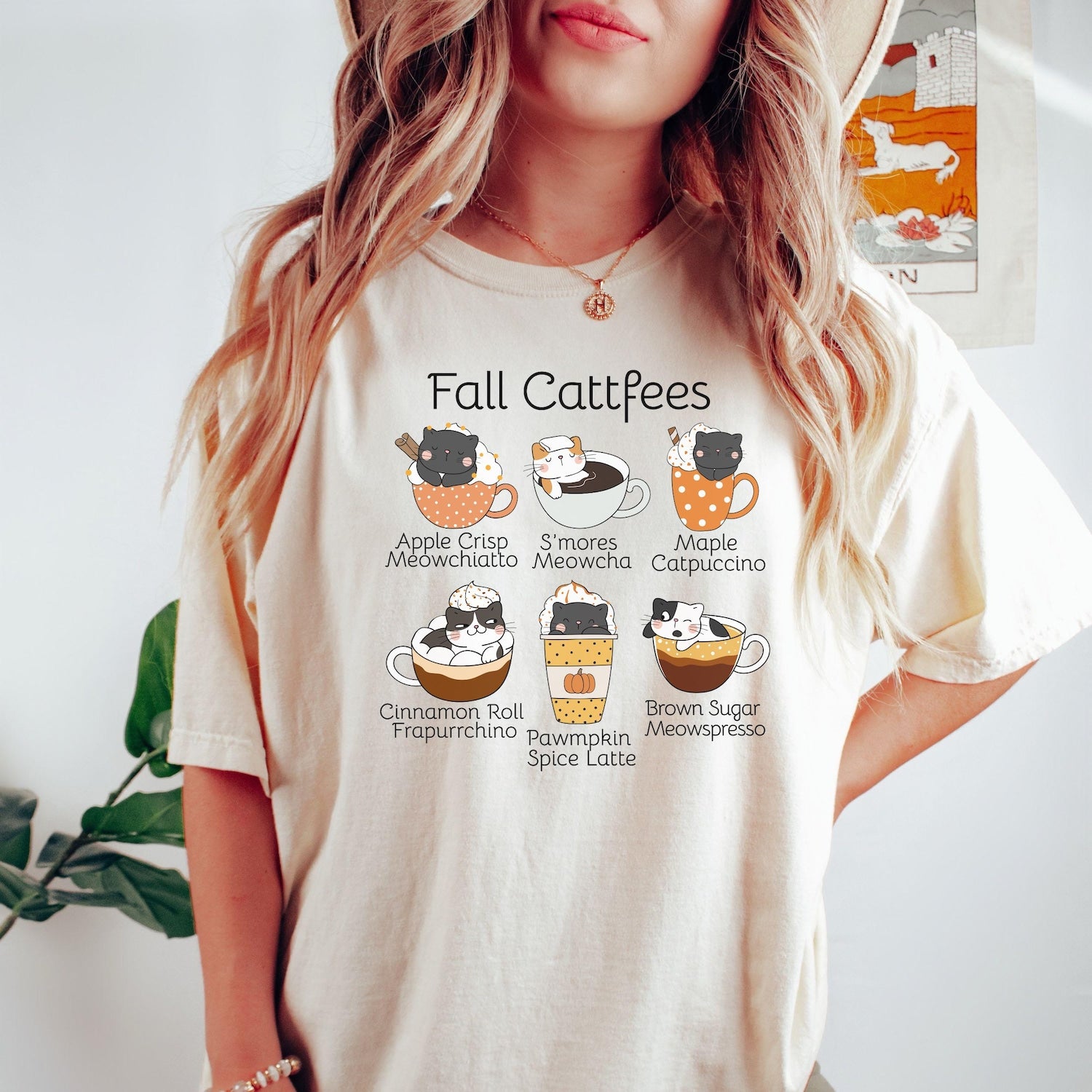 Coffee Cats Funny Shirt Comfort Colors, Cattfees Cat Lover T Shirt, Coffee Cat Lover Gift, Funny Cute Cat Shirt, Cute Cat Coffees,Cat Mom