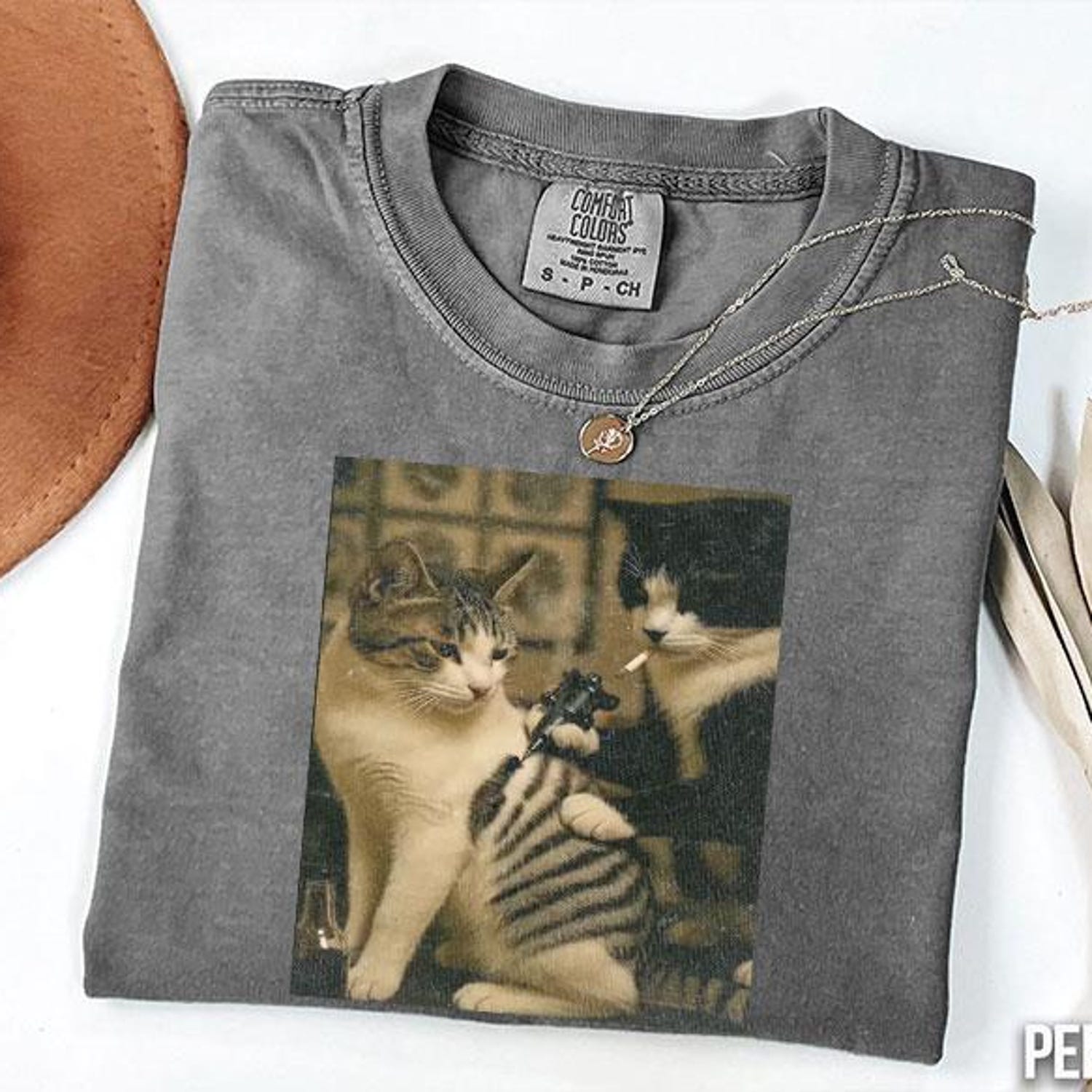 Tattoo Cat Meme T Shirt