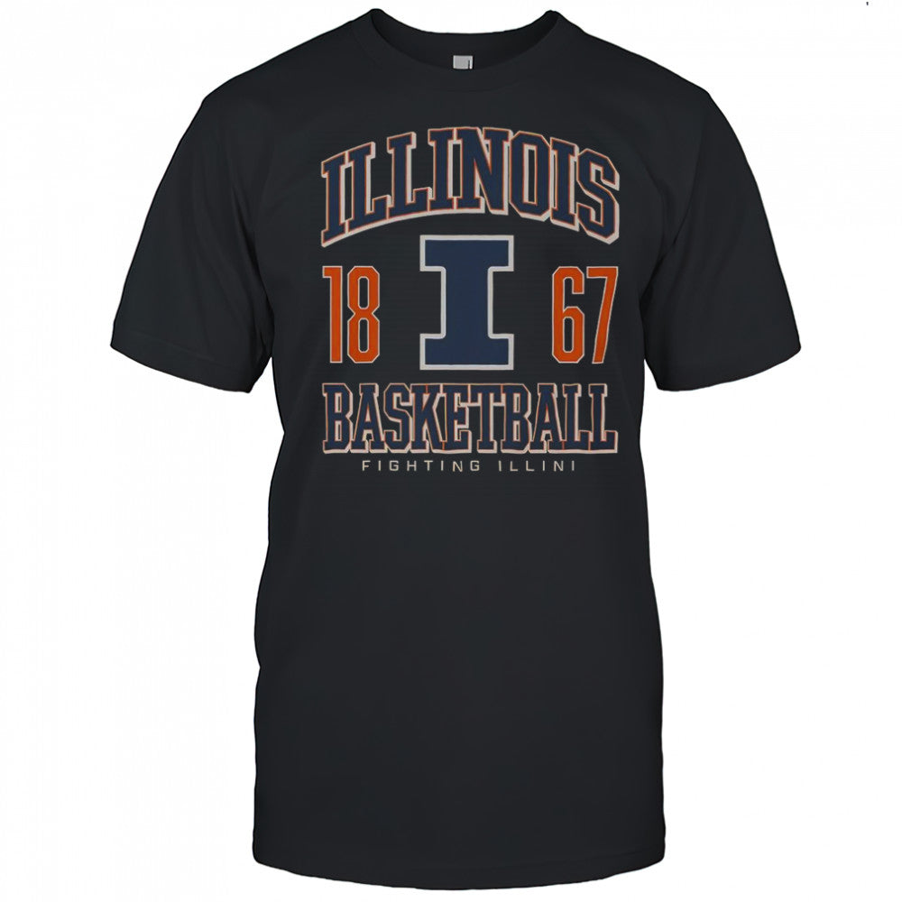 Illinois Fighting Illini Basketball T Shirt