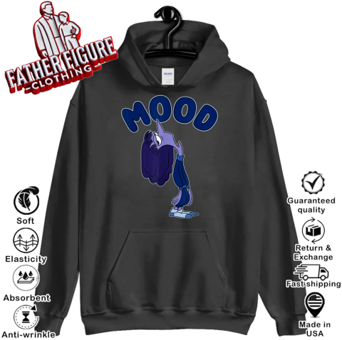 Disney Pixar Inside Out 2 Mood Ennui Bored Hoodie