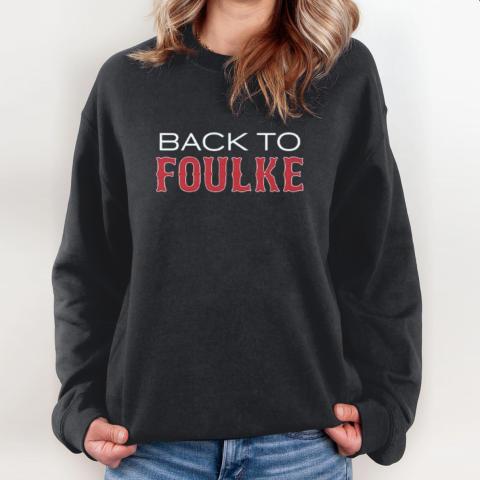 Back To Foulke Boston Red Sox Sweatshirt