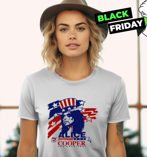 Alice Cooper For President 2024 Women039S T Shirt