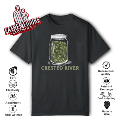 Crested River Cannabis T Shirt