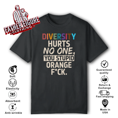 Diversity Hurts No One You Stupid Orange Fuck T Shirt