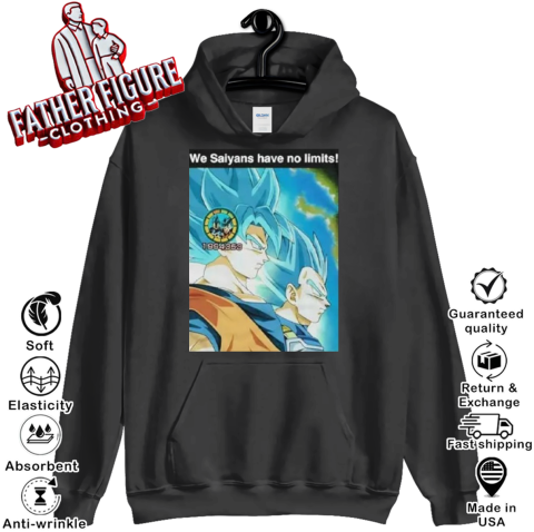 Dragon Ball We Saiyans Have No Limits Hoodie