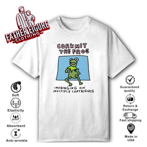 Corkmit The Frog Infringing On Multiple Copyrights T Shirt