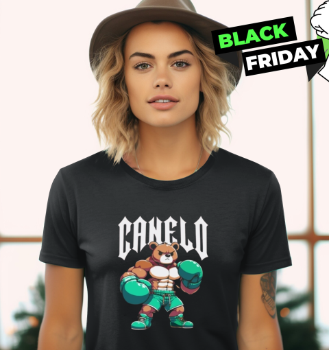 Canelo Teddy Bear Logo Women039S T Shirt