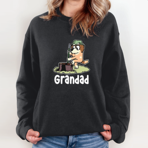 Bluey Soldier Grandad Sweatshirt
