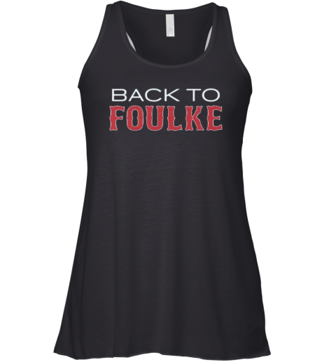 Back To Foulke Boston Red Sox Racerback Tank