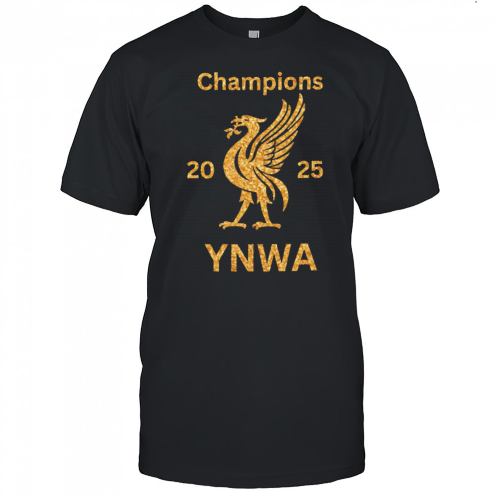 Liverpool Champions 2025 YNWA retro shirt