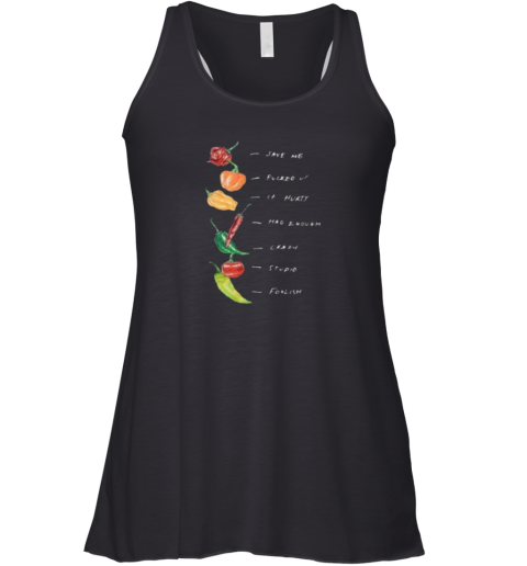 Chili Heat Level Racerback Tank