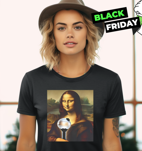 Bts J Hope Mona Lisa Holding Army Bomb Women039S T Shirt
