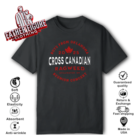Cross Canadian Ragweed Concert 2025 T Shirt