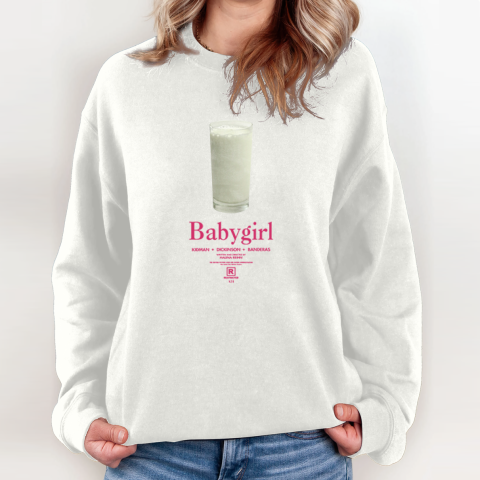Babygirl Nicole Kidman Milk Drinking Sweatshirt