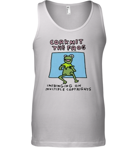 Corkmit The Frog Infringing On Multiple Copyrights Tank Top