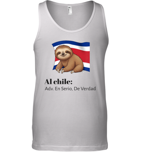 Costa Rica Al Chile Adv En Serio De Verdad Tank Top
