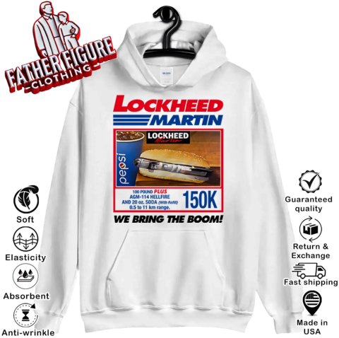 Costco Lockheed Martin We Bring The Boom Hoodie