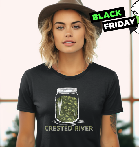 Crested River Cannabis Women039S T Shirt
