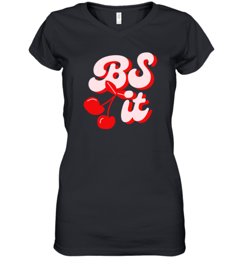 Bs It Cute Loungewear Women039S V Neck T Shirt