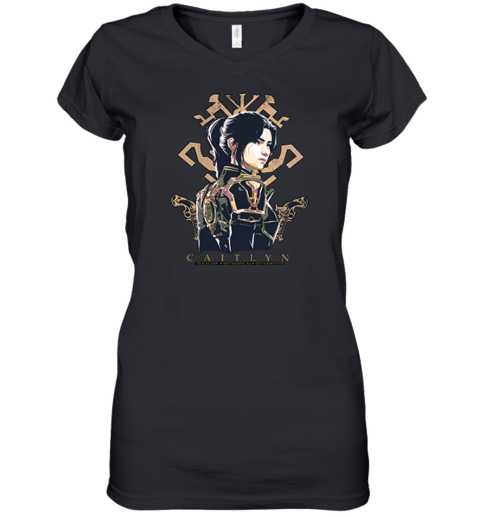 Caitlyn Kiramman Arcane Women039S V Neck T Shirt