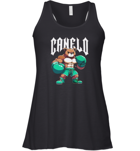 Canelo Teddy Bear Logo Racerback Tank
