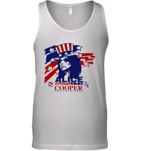 Alice Cooper For President 2024 Tank Top
