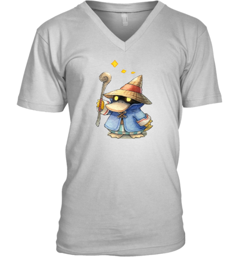 Black Mage Psyduck V Neck T Shirt