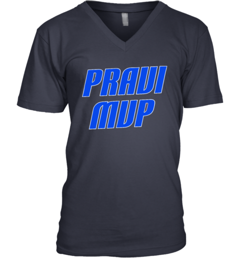 Dallas Mavericks Luka Doncic Pravi Mvp V Neck T Shirt