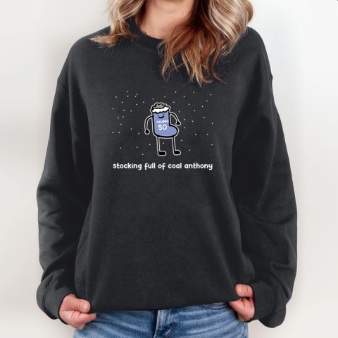 Cole Anthony Stocking Full Of Coal Anthony Sweatshirt