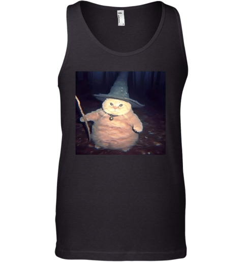 Cheeseball The Wizard Cat Meme Tank Top