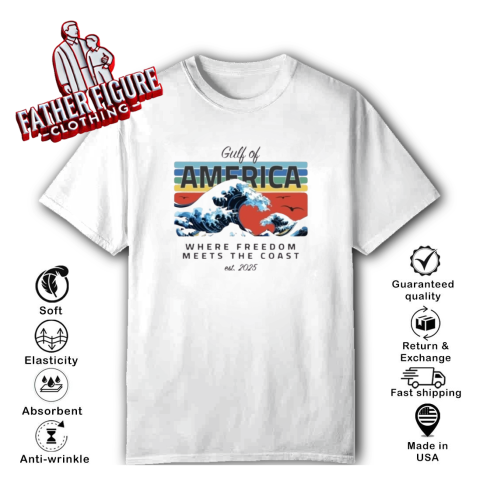 Defiantls Gulf Of America Where Freedom Meets The Coast T Shirt