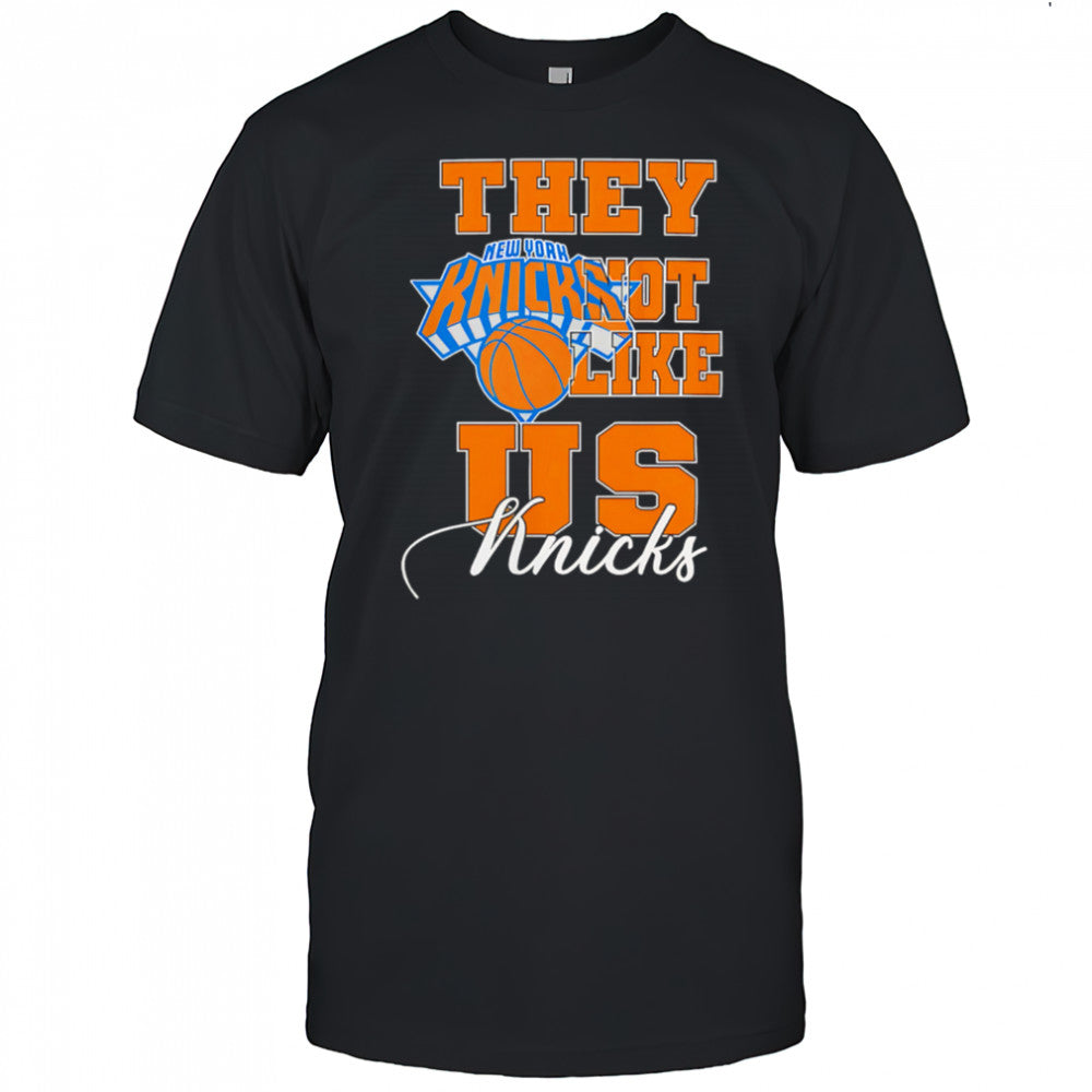 New York Knicks They Not Like Us Knicks Logo shirt