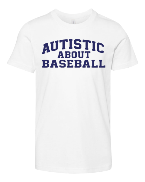Autistic About Baseball Premium Youth T Shirt