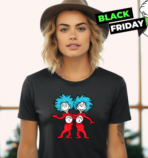 Dr Seuss Thing 1 Thing 2 Buddies Women039S T Shirt