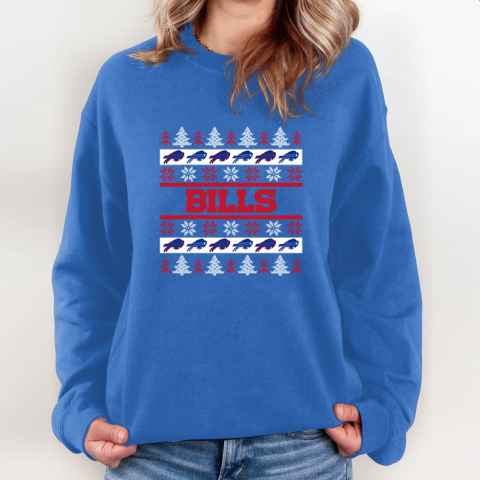 Buffalo Bills Merry Christmas Sweatshirt
