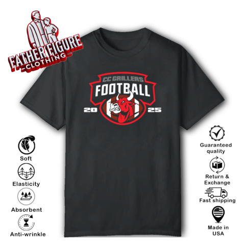 Cc Grillers Football 2025 T Shirt