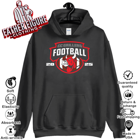 Cc Grillers Football 2025 Hoodie
