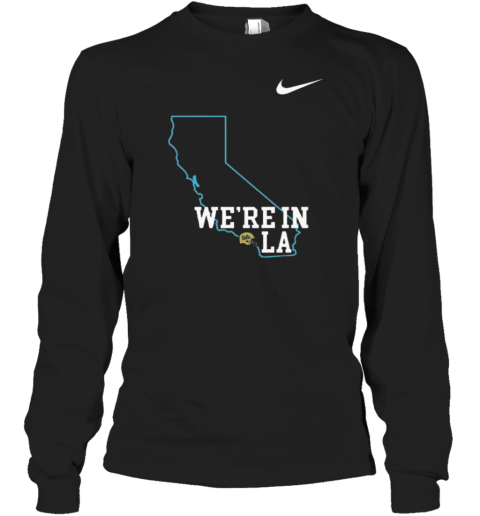 Deshaun Foster We039Re In La Map Long Sleeve T Shirt