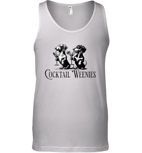 Cocktail Weenies Dachshund Tank Top