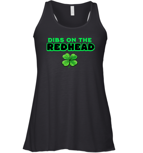 Dibs On The Redhead Racerback Tank
