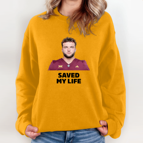 Cam Skattebo Saved My Life Sweatshirt