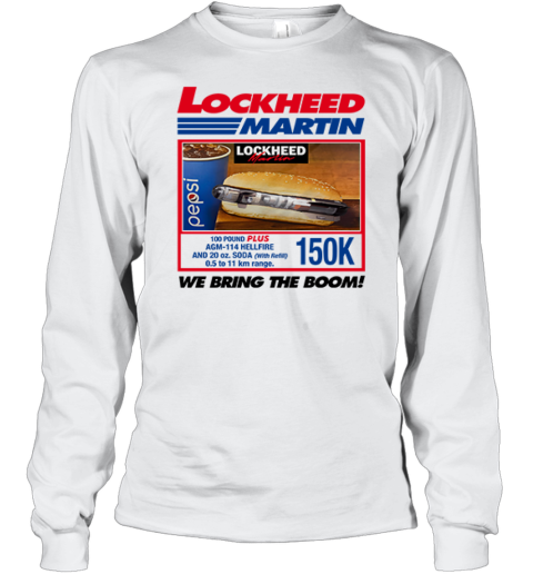 Costco Lockheed Martin We Bring The Boom Long Sleeve T Shirt