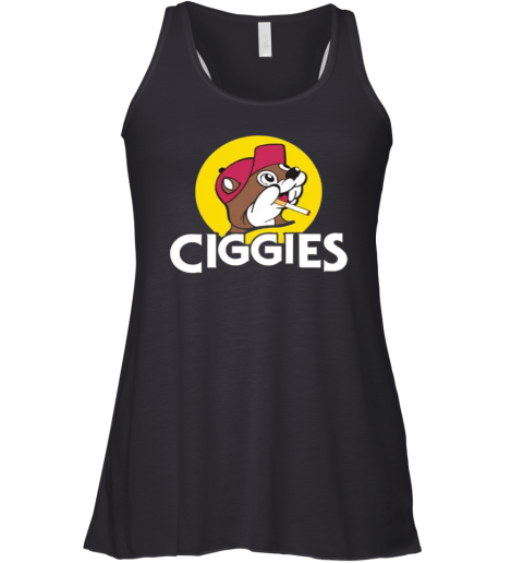 Ciggies Cigarettes Racerback Tank