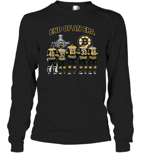 Boston Bruins End Of An Era Long Sleeve T Shirt