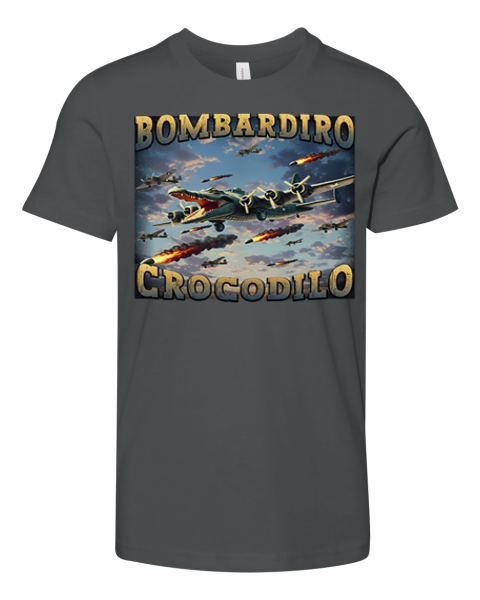 Bombardiro Crocodilo Premium Youth T Shirt