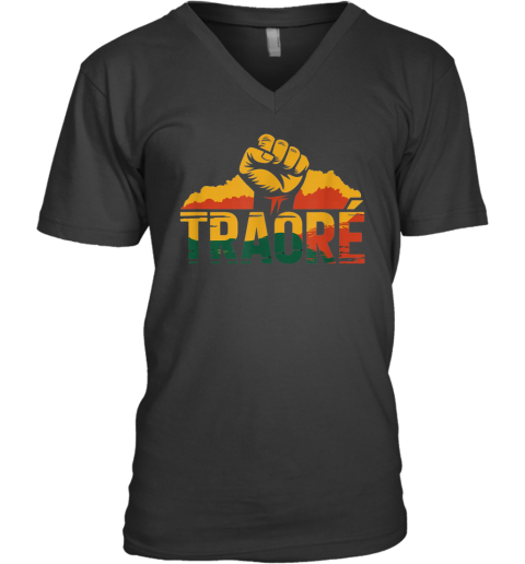 Burkina Faso Ibrahim Traor Thomas Sankara V Neck T Shirt